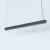 Nowodvorski lampa wisząca SOFT LED 120X6 LED TUBE T8 x 1 Aluminium lakierowane Tworzywo sztuczne PMMA Grafitowy 220-230 V MAX: 22W