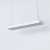 Nowodvorski lampa wisząca SOFT LED 90X20 LED TUBE T8 x 2 Aluminium lakierowane Tworzywo sztuczne PMMA Biały 220-230 V MAX: 16W