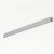 Nowodvorski kinkiet STRAIGHT WALL LED L LED TUBE T8 x 1 Stal lakierowana Tworzywo sztuczne PMMA Srebrny 220-230 V MAX: 22W