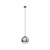 Nowodvorski lampa wisząca GLOBE PLUS S E27 x 1 Szkło metalizowane Stal lakierowana Chrom 220-230 V MAX: 60W