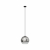Nowodvorski lampa wisząca GLOBE PLUS M E27 x 1 Szkło metalizowane Stal lakierowana Chrom 220-230 V MAX: 60W