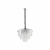 Nowodvorski żyrandol CRISTAL M E14 x 9 Kryształ Stal lakierowana Transparentny 220-230 V MAX: 40W