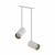Nowodvorski oprawa wpuszczana MONO SURFACE LONG GU10 x 2 Stal lakierowana Aluminium lakierowane Biały 220-230 V MAX: 10W only LED