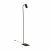 Nowodvorski Lampa podłogowa MONO GU10 x 1 Stal lakierowana Tworzywo sztuczne ABS Czarny 220-230 V MAX: 10W only LED