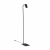 Nowodvorski Lampa podłogowa MONO GU10 x 1 Stal lakierowana Tworzywo sztuczne ABS Czarny 220-230 V MAX: 10W only LED
