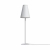 Nowodvorski oprawa stołowa TRIFLE G9 x 1 Tkanina Aluminium lakierowane Biały 220-230 V MAX: 10W only LED