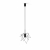 Nowodvorski lampa wisząca GSTAR GU10 x 1 Stal lakierowana Czarny 220-230 V MAX: 10W only LED