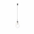 Nowodvorski lampa wisząca PEAR M E27 x 1 Szkło Stal lakierowana Transparentny 220-230 V MAX: 40W