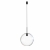 Nowodvorski lampa wisząca SPHERE XL E27 x 1 Szkło Stal lakierowana Transparentny 220-230 V MAX: 40W