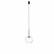 Nowodvorski lampa wisząca SPHERE M E27 x 1 Szkło Stal lakierowana Transparentny 220-230 V MAX: 40W