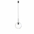 Nowodvorski lampa wisząca SPHERE L E27 x 1 Szkło Stal lakierowana Transparentny 220-230 V MAX: 40W