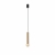 Nowodvorski lampa wisząca BATON E27 x 1 Lity mosiądz Stal lakierowana Mosiądz 220-230 V MAX: 10W only LED