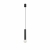 Nowodvorski lampa wisząca BATON E27 x 1 Stal lakierowana Czarny 220-230 V MAX: 10W only LED