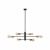 Nowodvorski lampa wisząca ROTOR E27 x 6 Stal lakierowana Czarny 220-230 V MAX: 6x60W