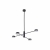 Nowodvorski plafon ORBIT GX53 x 4 Stal lakierowana Czarny 220-230 V MAX: 4x8W