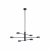 Nowodvorski lampa wisząca ORBIT GX53 x 6 Stal lakierowana Czarny 220-230 V MAX: 6x8W