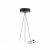 Nowodvorski Lampa podłogowa CADILAC E27 x 3 Tkanina Stal lakierowana Czarny 220-230 V MAX: 25W only LED