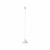 Nowodvorski lampa wisząca ZENITH S GU10 x 1 Stal lakierowana Lity mosiądz Biały ~220-230 V MAX: 35W