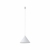 Nowodvorski lampa wisząca ZENITH M GU10 x 1 Stal lakierowana Lity mosiądz Biały ~220-230 V MAX: 35W