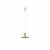 Nowodvorski lampa wisząca HERMANOS GU10 x 1 Stal lakierowana Lity mosiądz Czarny 220-230 V MAX: 10W only LED