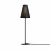 Nowodvorski oprawa stołowa TRIFLE G9 x 1 Tkanina Aluminium lakierowane Czarno-Złoty 220-230 V MAX: 10W only LED
