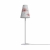Nowodvorski oprawa stołowa TRIFLE G9 x 1 Tkanina Aluminium lakierowane Biało-różowy 220-230 V MAX: 10W only LED