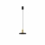 Nowodvorski lampa wisząca HERMANOS GU10 x 1 Stal lakierowana Lity mosiądz Czarny 220-230 V MAX: 10W only LED