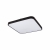 Nowodvorski plafon AGNES SQUARE LED LED x 1 Stal lakierowana Tworzywo sztuczne PMMA Czarny ~220-230 V MAX: 32W