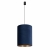 Nowodvorski lampa wisząca BARREL L E27 x 1 Aksamit Stal lakierowana Granatowo-złoty ~220-230 V MAX: 1x60W