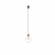 Nowodvorski lampa wisząca PEAR S E27 x 1 Szkło Stal mosiądzowana Transparentny ~220-230 V MAX: 40W