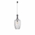 Nowodvorski lampa wisząca LUKSOR L E27 x 1 Stal lakierowana Czarny ~220-230 V MAX: 1x60W