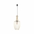 Nowodvorski lampa wisząca LUKSOR L E27 x 1 Stal mosiądzowana Stal lakierowana Mosiądz ~220-230 V MAX: 1x60W