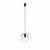 Nowodvorski lampa wisząca GSTAR GU10 x 1 Stal mosiądzowana Stal lakierowana Mosiądz ~220-230 V MAX: 1x10W only LED