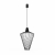 Nowodvorski lampa wisząca WAVE L E27 x 1 Stal lakierowana Czarny ~220-230 V MAX: 1x60W