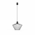 Nowodvorski lampa wisząca WAVE S E27 x 1 Stal lakierowana Czarny ~220-230 V MAX: 1x60W