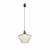 Nowodvorski lampa wisząca WAVE S E27 x 1 Stal mosiądzowana Stal lakierowana Mosiądz ~220-230 V MAX: 1x60W