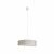 Nowodvorski lampa wisząca TURDA E27 x 3 Tkanina Tworzywo sztuczne Szary ~220-230 V MAX: 3x25W only LED