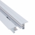 Nowodvorski NOV1F2T PROFILE RECESSED TRACK 1 METER x 0 Aluminium lakierowane Biały ~220-230 V