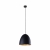 Nowodvorski lampa wisząca EGG M E27 x 1 Kompozyt Stal lakierowana Czarny ~220-230 V MAX: 1x40W