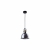 Nowodvorski lampa wisząca AMALFI M E27 x 1 Szkło metalizowane Stal Srebrny ~220-230 V MAX: 1x60W