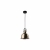 Nowodvorski lampa wisząca AMALFI M E27 x 1 Szkło metalizowane Stal Złoty ~220-230 V MAX: 1x60W