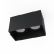 Nowodvorski oprawa natynkowa GROOVE GU10 ES111 x 2 Aluminium lakierowane Czarny ~220-230 V MAX: 2x75W