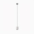 Nowodvorski lampa wisząca SHY GU10 x 1 Beton architektoniczny Stal lakierowana Szary ~220-230 V MAX: 1x35W