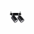 Nowodvorski oprawa wpuszczana EYE FIT GU10 x 2 Stal lakierowana Stal Czarny ~220-230 V MAX: 2x10W only LED