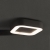 Nowodvorski plafon zewnętrzny PUEBLA LED LED x 1 Aluminium lakierowane Tworzywo sztuczne PC Grafitowy ~220-230 V MAX: 12W