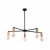 Nowodvorski oprawa przysufitowa STICKS E27 x 5 Stal lakierowana Czarny ~220-230 V MAX: 5x60W