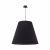 Nowodvorski lampa wisząca MOSS E27 x 3 Tkanina Stal lakierowana Czarny ~220-230 V MAX: 3x60W