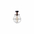 Nowodvorski oprawa przysufitowa MANUFACTURE E27 x 1 Stal lakierowana Stal miedziowana Czarny ~220-230 V MAX: 1x60W