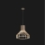 Nowodvorski lampa wisząca BIO E27 E27 x 1 Sklejka Naturalne drewno ~220-230 V MAX: 1x40W