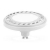 Żarówka ES111 gu10 led 9W WW Ściemnialna ciepła biała AR111 biała obudowa W/WW 820LM